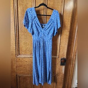 Cornflower Blue Airy Summer Dress